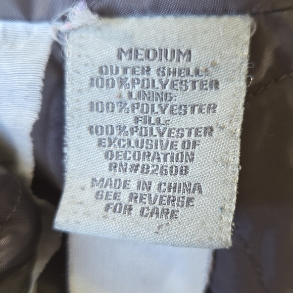 Radiance Women's Black and Gray Hooded Jacket Size Med - Picture 10 of 10